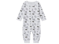 Name It bright white dinoprint natdragt